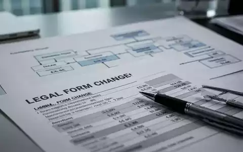Nahaufnahme eines Geschäftsberichts mit Finanzzahlen und einem Diagramm zur Unternehmensstruktur, darauf ein Stift, in einem modernen Büro. - Foto: über boerse-global.de