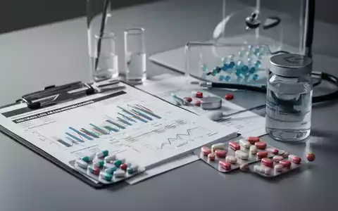 Medizinische Forschung und Diätpillen auf einer minimalistischen Oberfläche, die schnelle Gewichtsabnahme und Stoffwechselstudien darstellt. - Foto: über boerse-global.de