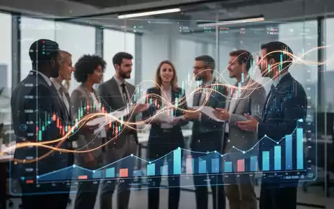 Eine digitale Oberfläche mit Finanzdiagrammen und Graphen, die den Paradigmenwechsel in der Altersvorsorge symbolisiert. - Foto: über boerse-global.de