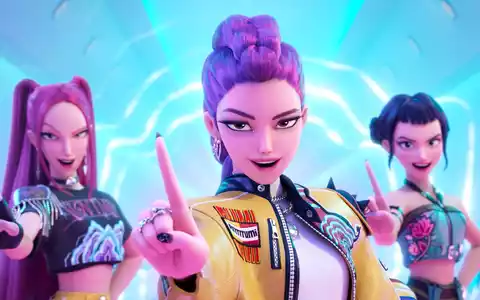 Die Band Huntrix im Animationsfilm «KPop Demon Hunters». (Netflix-Handout) - Foto: -/©2025 Netflix/dpa