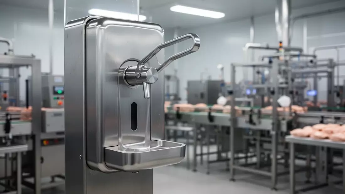 Edelstahl-Spender: Langlebige Hygiene in der Lebensmittelindustrie