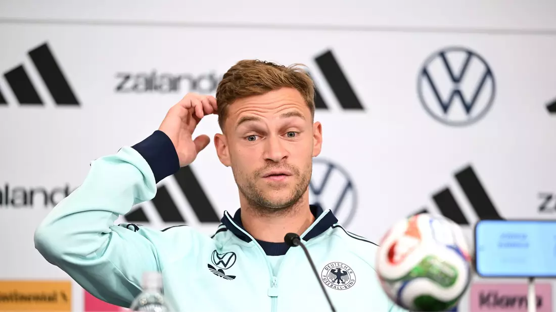 Joshua Kimmich verspürt einen großen Erfolgshunger im DFB-Team.  - Bild: Federico Gambarini/dpa