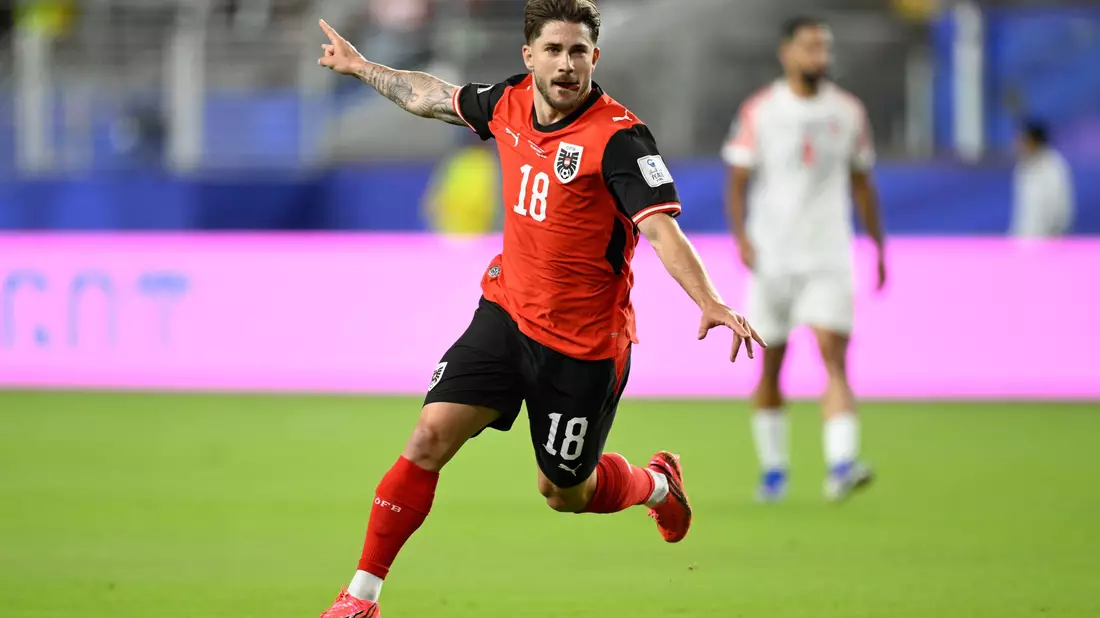 Romano Schmid hatte nach 20 Minuten Grund zur Freude. - Bild: Eakin Howard/AP/dpa