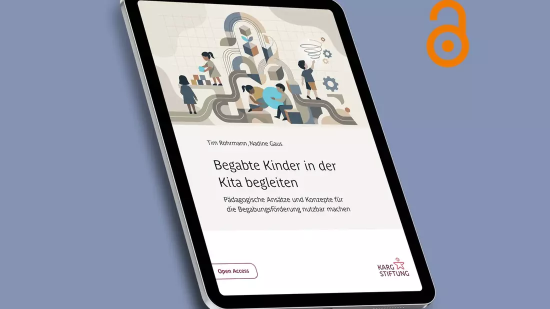Montessori, Early Excellence und Co. / Neue Expertise der Karg-Stiftung: Begabte Kinder in der Kita begleiten - Pädagogische Ansätze und Konzepte für die Begabungsförderung nutzbar machen - Bild: presseportal.de