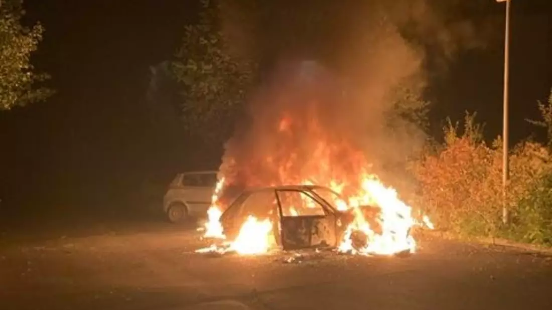 POL-HR: Fahrzeugbrand in Homberg - Drei Pkw betroffen - Bild: presseportal.de