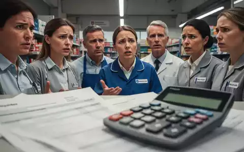 Menschen in unterschiedlichen Berufen diskutieren besorgt, mit verschwommenen Finanzdokumenten im Vordergrund, die steigende Kosten symbolisieren. - Foto: über boerse-global.de