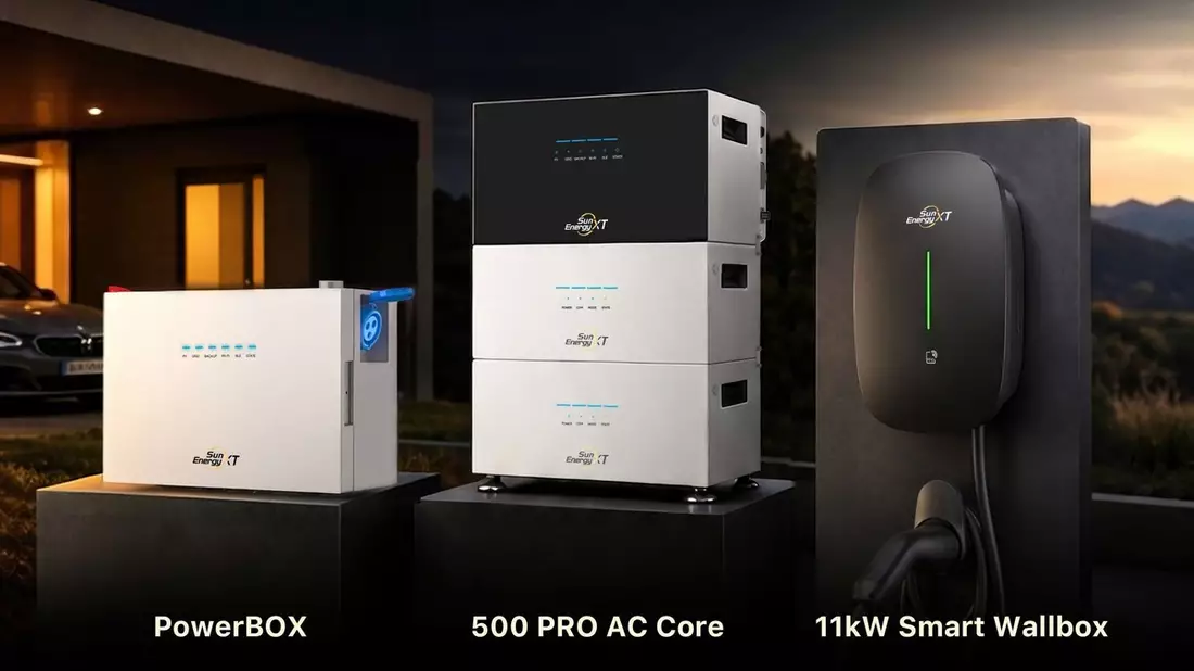 SunEnergyXT erweitert seine Speicher-Serie: dreiphasiger Parallelbetrieb, reiner AC-Speicher und eigene 11-kW-Wallbox - Bild: presseportal.de