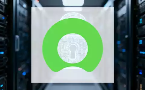Nahaufnahme eines leuchtenden digitalen Schlosssymbols, das eine Sicherheitslücke in einem Serverraum darstellt. - Foto: über boerse-global.de
