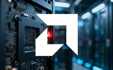 Nahaufnahme einer GPU mit roten Warnlichtern, im Hintergrund ein unscharfes Rechenzentrum. - Foto: über boerse-global.de