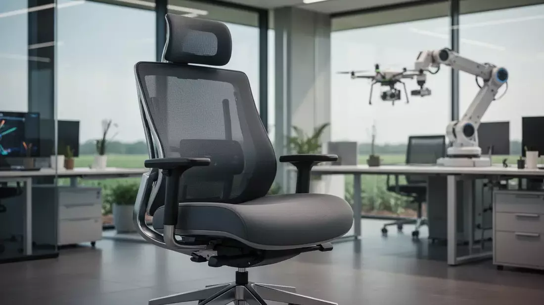 Arbeitsplatz der Zukunft: Roboter, neue Stühle und KI-Regeln