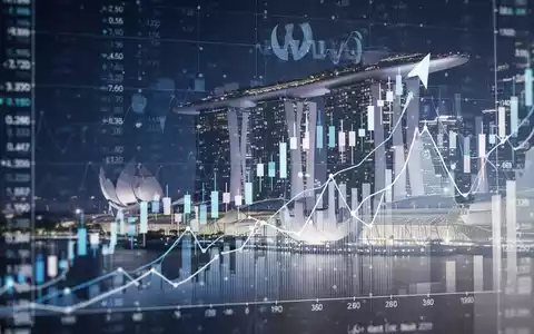 Abstrakte Darstellung von Finanzdaten und Charts mit blauen und weißen Farbtönen, die Wachstum und Investitionen symbolisieren. - Foto: über boerse-global.de