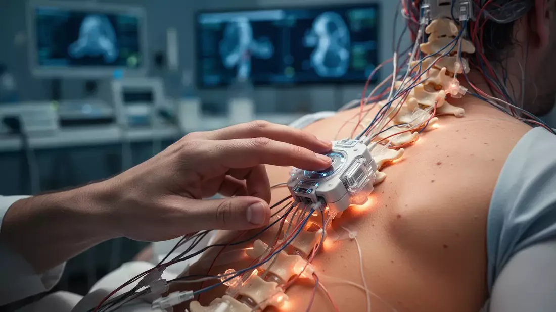 Neuromodulation: Elektrische Impulse lindern Lähmungen nach Schlaganfall