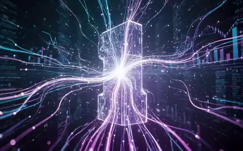 Abstrakte Darstellung von Datenflüssen und Investitionen, die eine große Kapitaleinlage in ein Technologieunternehmen symbolisieren. - Foto: über boerse-global.de