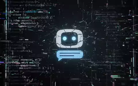 A stylized, glitching digital interface with abstract error codes and a broken AI chatbot icon, symbolizing a service disruption. - Foto: über boerse-global.de