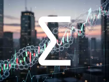Ein digitaler Aktienchart mit starkem Aufwärtstrend und angedeuteter DNA-Helix, im Hintergrund eine verschwommene Finanzszene. - Foto: über boerse-global.de