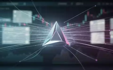Abstrakte Darstellung eines Börsengangs (IPO) mit leuchtenden digitalen Linien und einem stilisierten 'A' für Anthropic. - Foto: über boerse-global.de