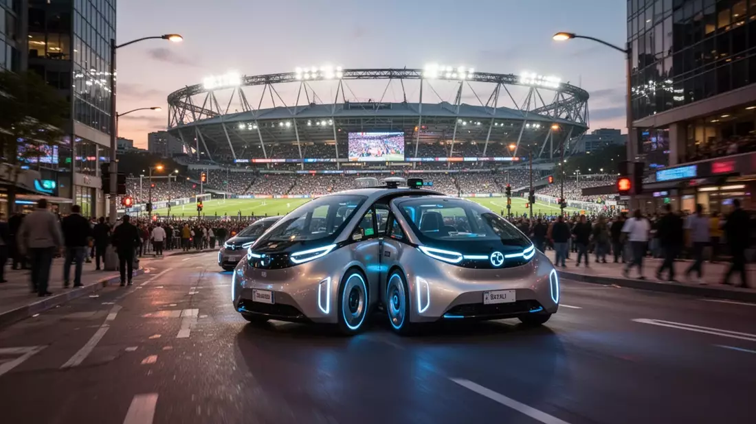 WM als Belastungstest für autonome Fahrzeugflotten