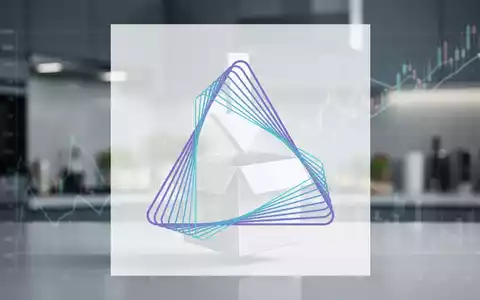 Eine stilisierte Grafik mit einem nach unten zeigenden Pfeil, der eine Essenslieferbox durchbohrt, vor einem verschwommenen Hintergrund. - Foto: über boerse-global.de