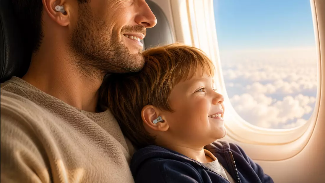 Wenn Kinderohren beim Fliegen schmerzen