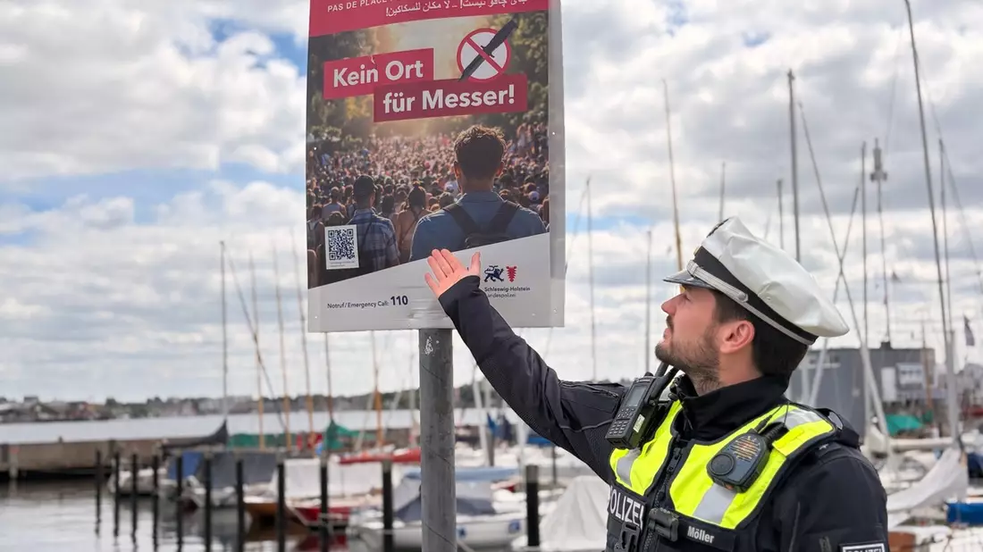 POL-KI: 260618.1 Kiel: Sicher durch die Kieler Woche 2026 - Klare Kante gegen Klinge - Bild: presseportal.de