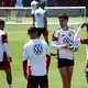 Kai Havertz war über einen zweiten Platz mit seiner Gruppe im Trainingsspiel nicht zufrieden.  - Bild: Christian Charisius/dpa