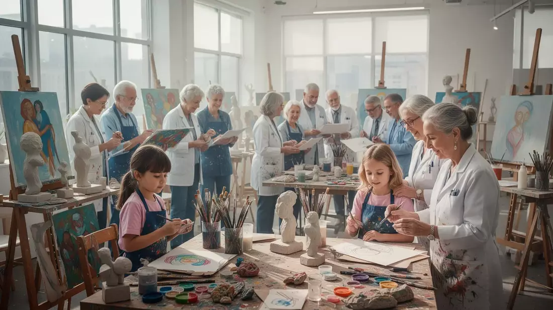 Kunsttherapie wird fester Bestandteil der Krebsbehandlung