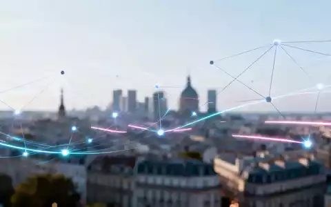 Abstrakte Darstellung von Datenflüssen und Verbindungen mit digitalem Hintergrund, der Innovation und Technologie symbolisiert. - Foto: über boerse-global.de