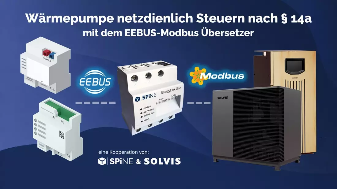 SOLVIS Wärmepumpen jetzt digital netzdienlich steuerbar mit SPiNE - Bild: presseportal.de