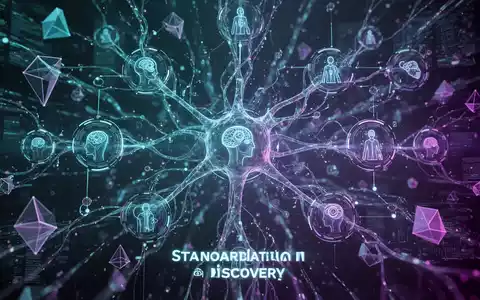 A glowing, interconnected network of abstract digital icons and data streams, symbolizing AI agents and standardized resource discovery. - Foto: über boerse-global.de