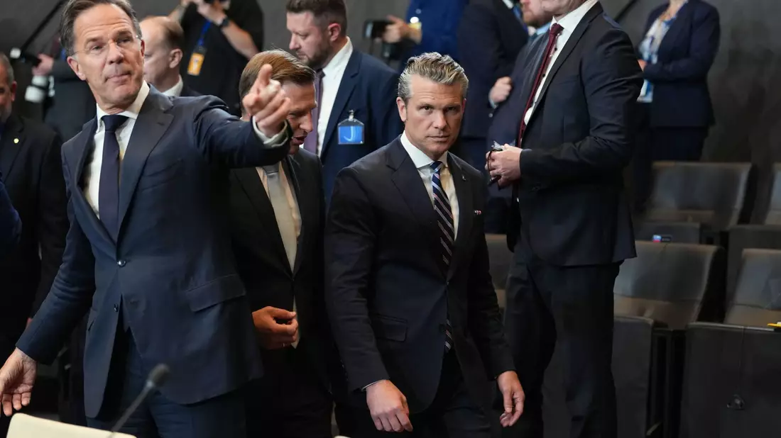 Rutte sprach von der Nato 3.0.  - Bild: Virginia Mayo/AP/dpa