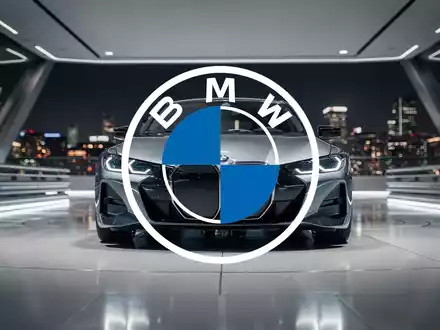Ein elegantes, modernes BMW-Fahrzeug in einem futuristischen Showroom, das Innovation und Führungsrolle in der Automobilindustrie symbolisiert. - Foto: über boerse-global.de