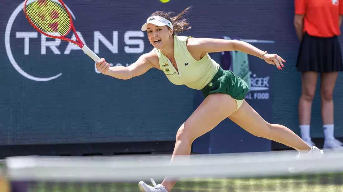 Eva Lys hat das Viertelfinale in Berlin deutlich verpasst. - Bild: Andreas Gora/dpa