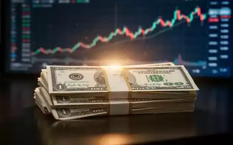 Nahaufnahme von US-Staatsanleihen auf einer polierten Oberfläche, im Hintergrund eine unscharfe digitale Börsenkurve. - Foto: über boerse-global.de