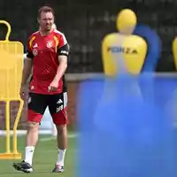 Die Nationalmannschaft hat im WM-Camp drei Trainingsplätze zur Verfügung.  - Foto: Federico Gambarini/dpa