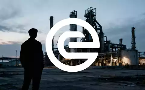 Ein stillgelegtes Industriegebiet bei Sonnenuntergang, das einen schwachen Markt und Stellenabbau symbolisiert. - Foto: über boerse-global.de
