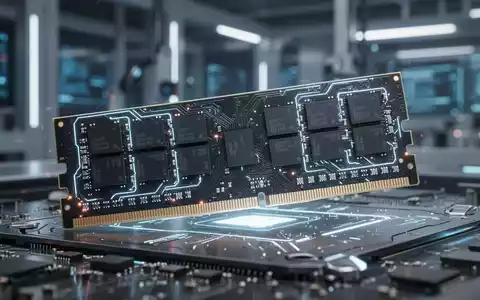 A close-up of a modern RAM module with glowing circuits, representing the impact of AI on PC hardware. - Foto: über boerse-global.de
