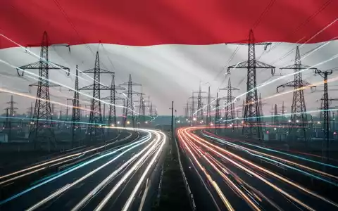 Abstrakte Darstellung von Energieinfrastruktur mit ungarischen Flaggenmotiven, symbolisiert Investitionen in den Energiesektor Ungarns. - Foto: über boerse-global.de