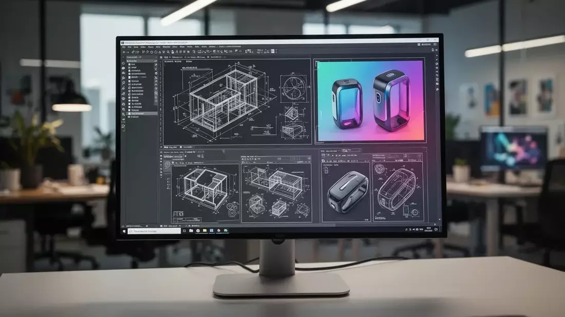 INNOCN CB27U1: 4K-Monitor mit Dual-Mode und 90W USB-C für Kreative