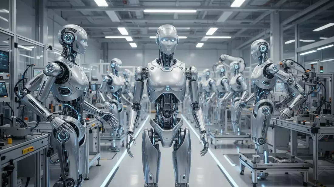 China forciert humanoide Roboter: 10.000 Einheiten bis Jahresende