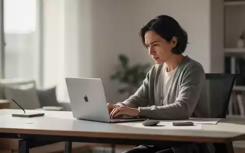 Eine Person arbeitet konzentriert an einem aufgeräumten Homeoffice-Schreibtisch, umgeben von weichem, natürlichem Licht. - Foto: über boerse-global.de