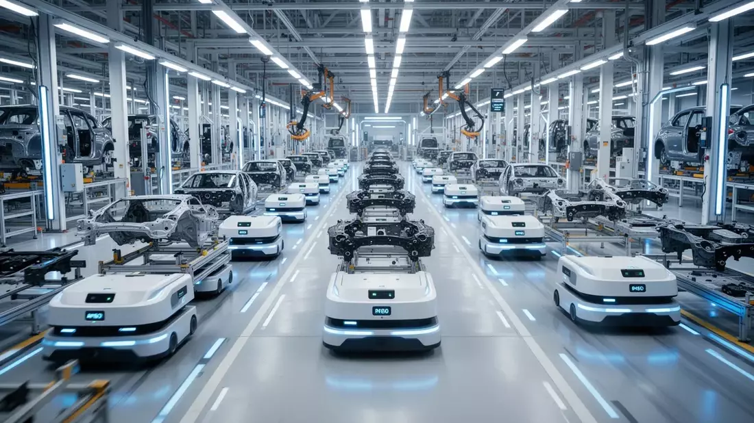 ForwardX Robotics: Rekord-AMR-Deployment bei Chery treibt Automatisierung