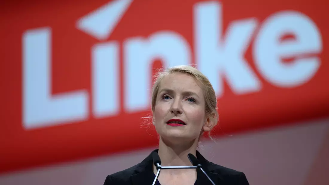 Ines Schwerdtner bewirbt sich beim Potsdamer Parteitag erneut um einen Platz in der Doppelspitze. (Archivbild) - Bild: Hendrik Schmidt/dpa