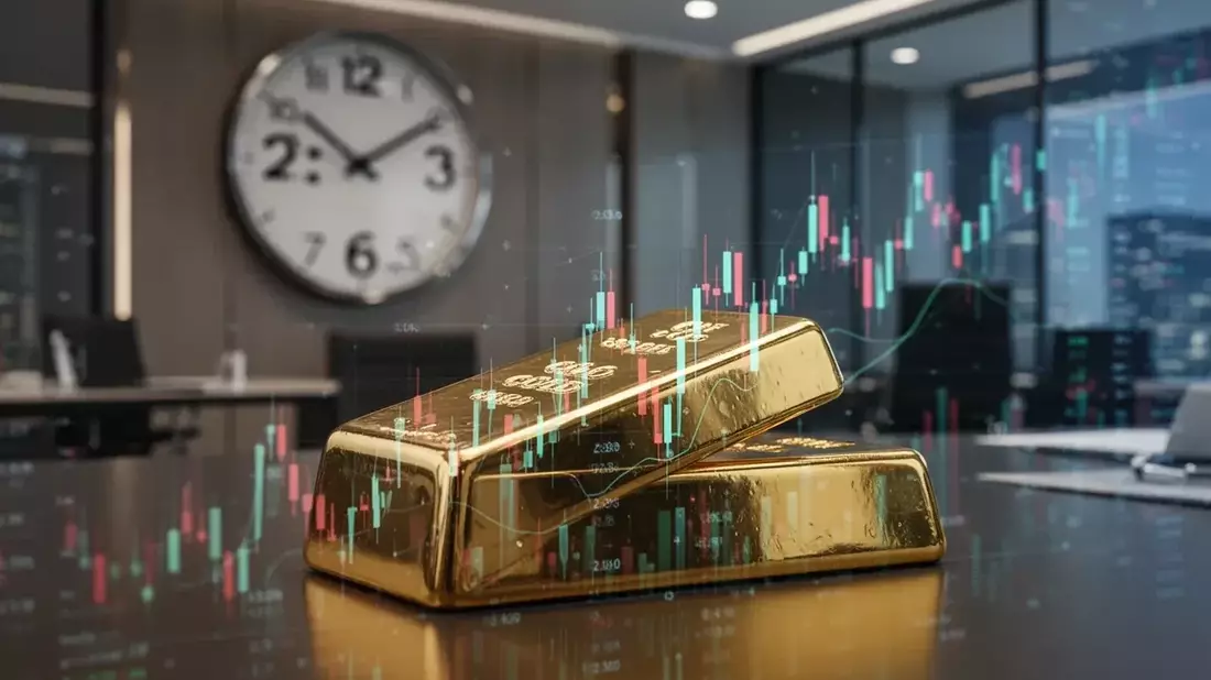 Oro cae 6% en un mes: Fed dura y paz en Oriente Próximo borran ganancias