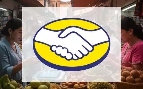 Ein geschäftiger Marktplatz in Mexiko, der traditionelle Waren mit digitalen Geräten und E-Commerce-Elementen verbindet. - Foto: über boerse-global.de