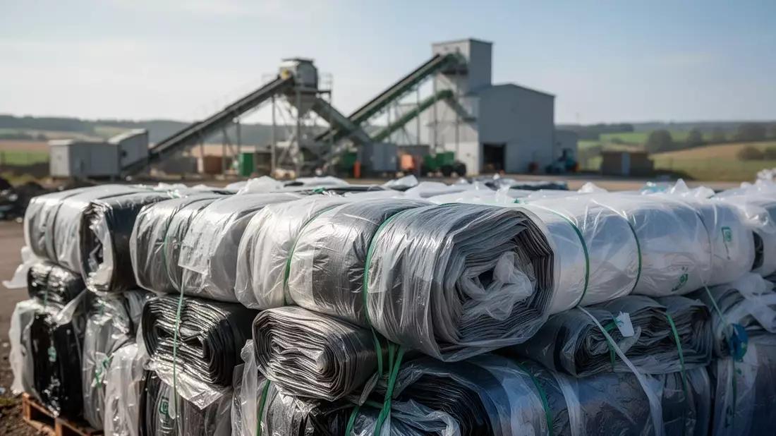 Agrarfolien-Recycling: Haßberge sammelt Kunststoffabfälle ein