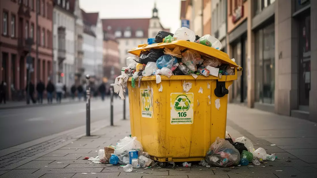 Müllkrise in Augsburg: Remondis unter Druck durch Ausfälle und Brände