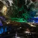 In der Iberger Tropfsteinhöhle herrschen um die 10 Grad Celsius. (Archivbild) - Bild: Swen Pförtner/dpa