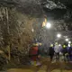 In den Stollen unter dem Erzgebirge gibt es kühle 8 Grad Celsius. (Archivbild) - Bild: Sebastian Willnow/dpa-Zentralbild/ZB