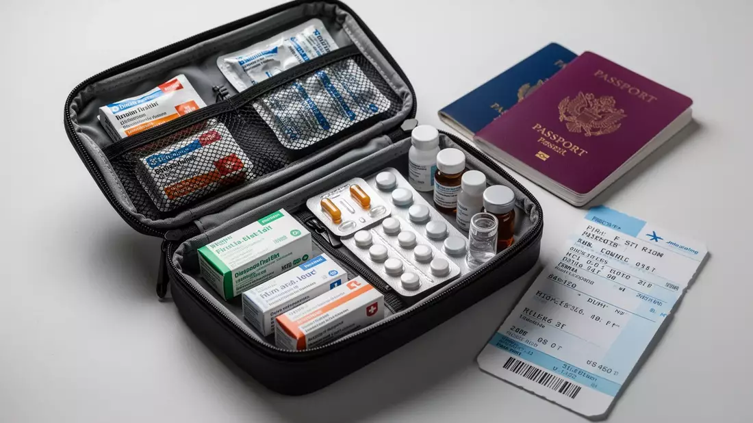 Reiseapotheke: Tipps zu Medikamenten, Hitze & Recht