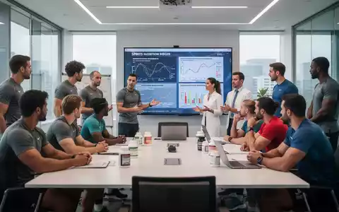 Eine Gruppe von Sportlern und Ernährungswissenschaftlern in einem Konferenzraum, die über Sporternährung und Nahrungsergänzungsmittel diskutieren. - Foto: über boerse-global.de